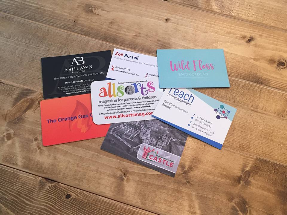 PrintedBusinessCards2 Printing Examples by Oxygen Graphics