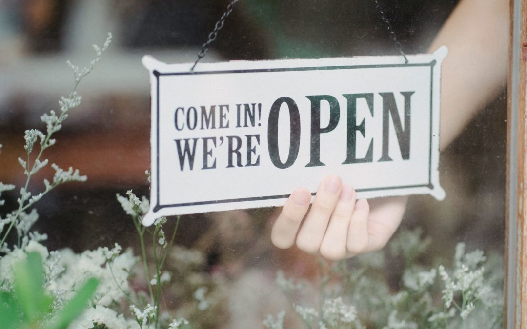 Open Business Sign