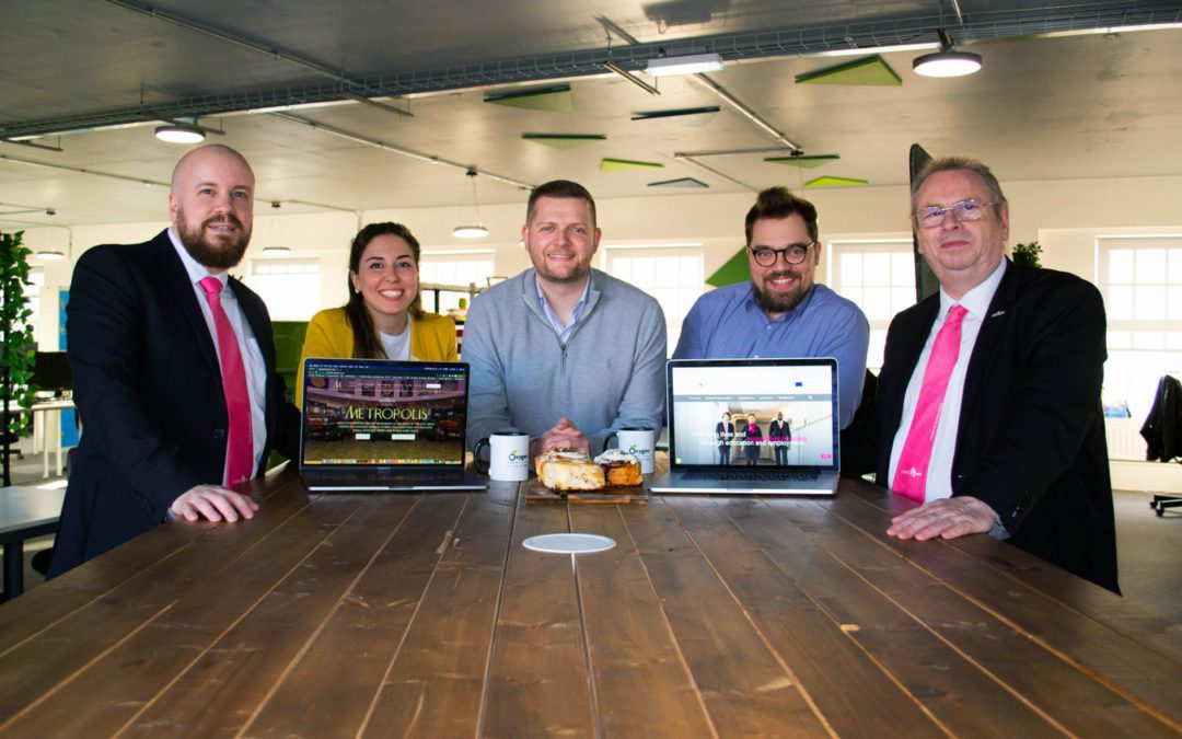 A national training provider says strong partnership with local web design agency is key to rise in course applications