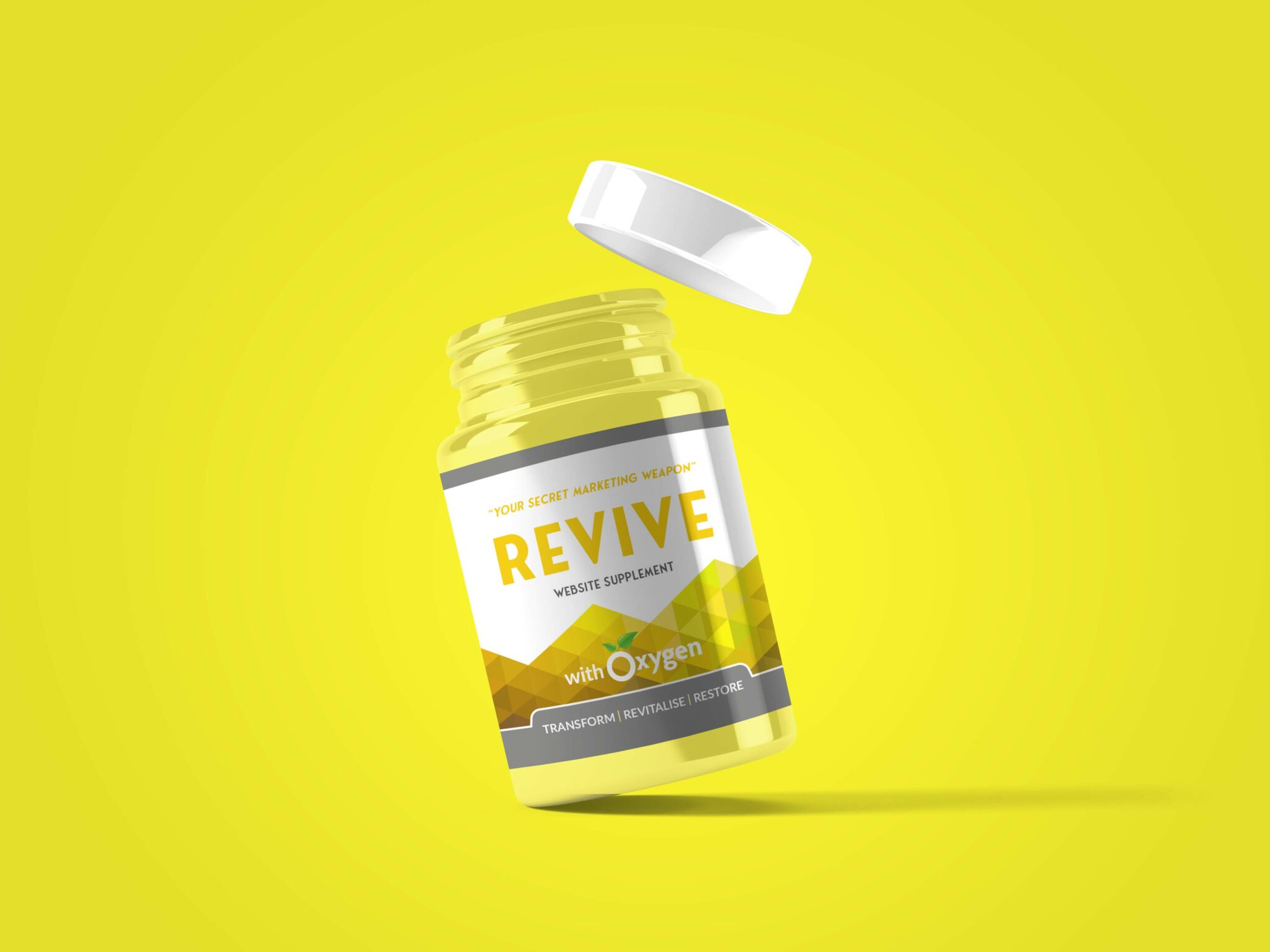 Revive Transparent bottle Revive Website